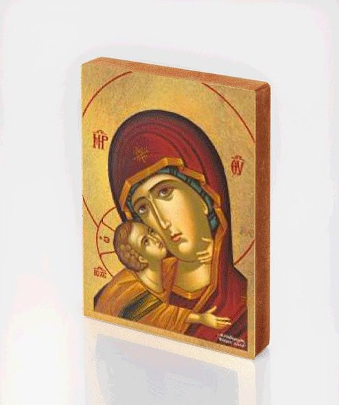 Mutter Gottes mit Christuskind Ikone